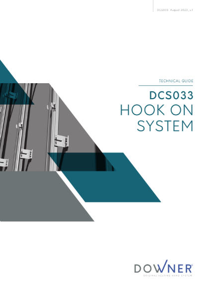 Downer Rainscreen Framing DCS033 Hook On System