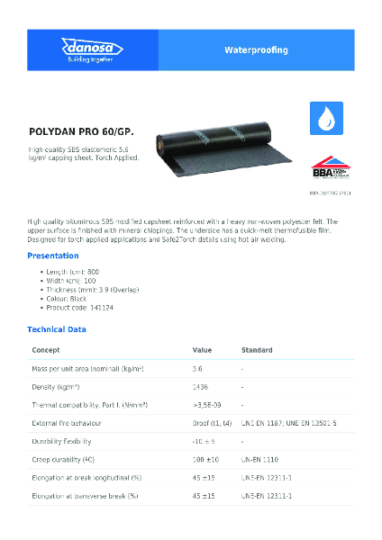 Danosa - POLYDAN PRO 60