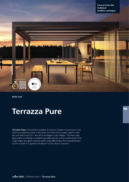 Terrazza Pure Technical Product Catalogue