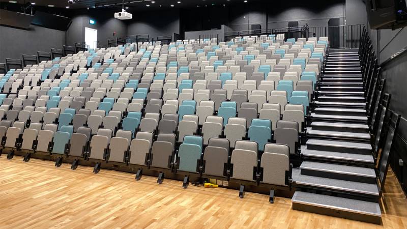 Plymstock Arts Centre, Devon - Retractable Theatre Seating