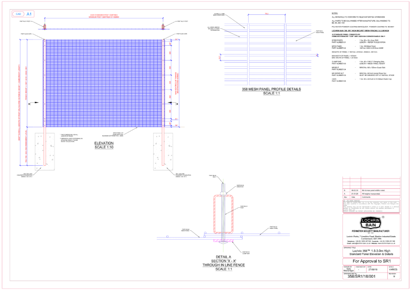 Lochrin 358 SL1 Mesh