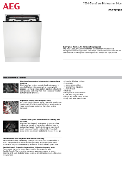 FSE74747P - Data Sheet