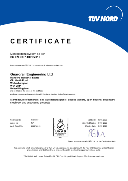 BS EN ISO 14001: 2015