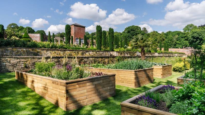 Hopton Hall Gardens - Raised Planters