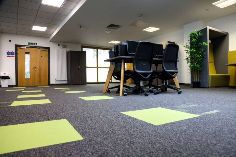 Carpet  Tiles - Coleg y Cymoedd - Nantgarw Campus