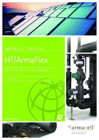 HT/ArmaFlex Product Data Sheet