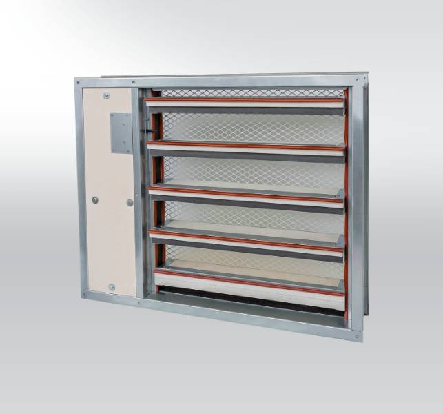 FDML - EIS Multi-Blade Motorised Fire Damper (≤1000x1000mm) - Fire Damper