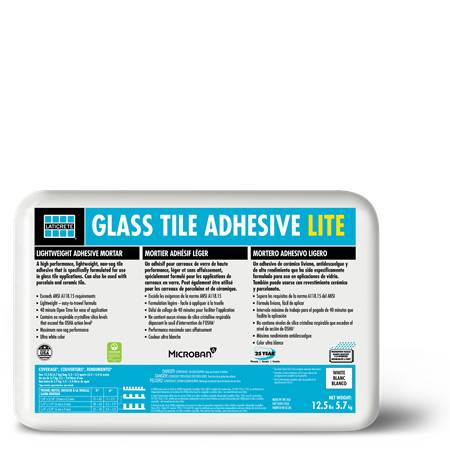  Glass Tile Adhesive Lite - Lightweight Modified Glass Tile Adhesive