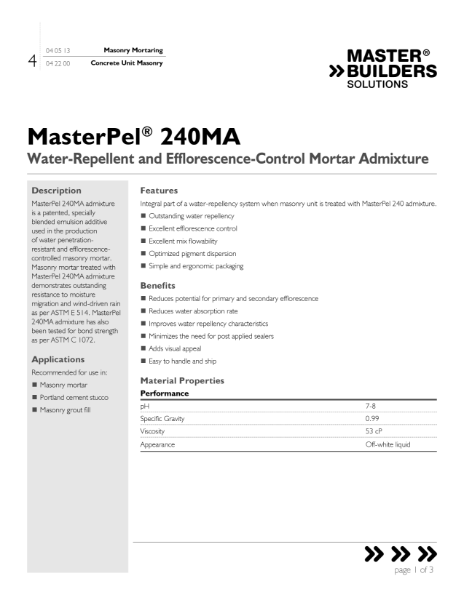 masterpel-240ma-tds