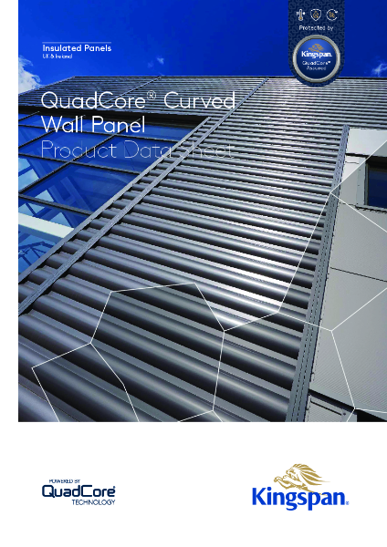 QuadCore® Curved Wall Panel Datasheet