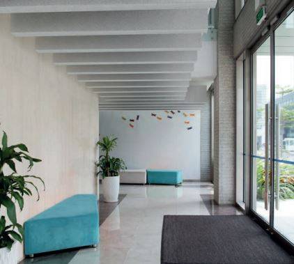 HeartFelt® Baffles Ceilings - Felt acoustic baffles | Hunter Douglas ...