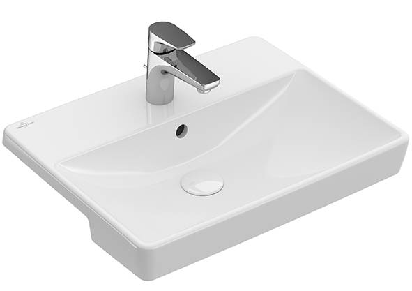 Avento Semi-recessed Washbasin 4A0655