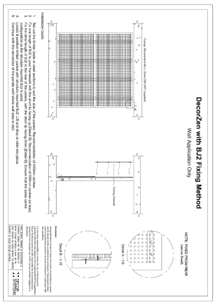 DecorZen Installation Guidelines