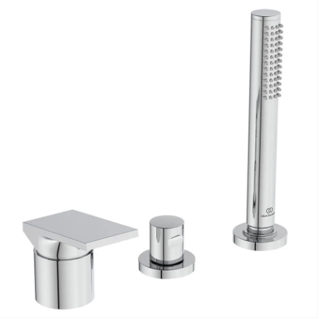 Ideal Standard Extra Single Lever 3 Hole Bath Shower Mixer