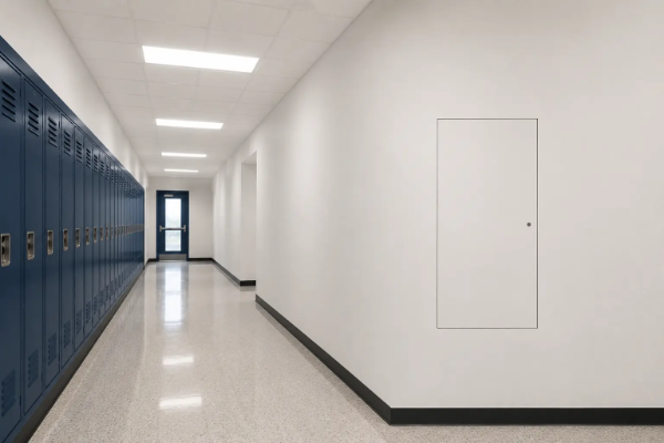 Metal Riser Door – Beaded Frame – R57 Range - Access Panels, Riser Doors