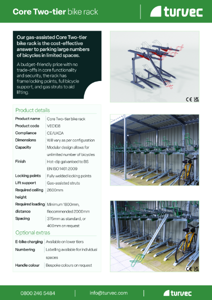 Core Two-Tier Bike Rack