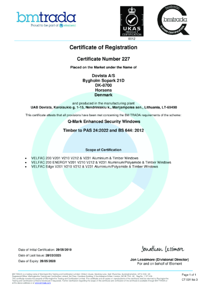 Q-Mark Enhanced Security Windows V200 & V200 ENERGY