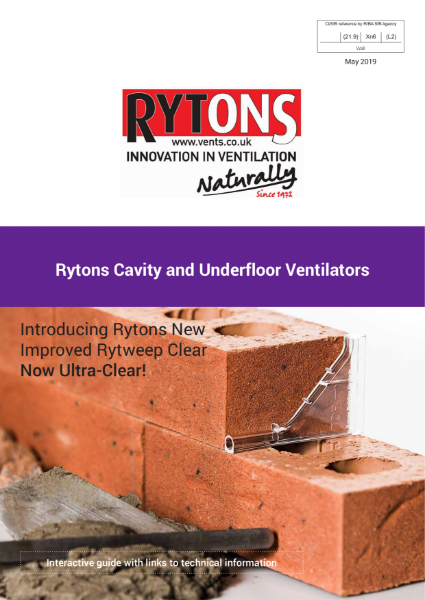 Cavity & Underfloor Ventilators