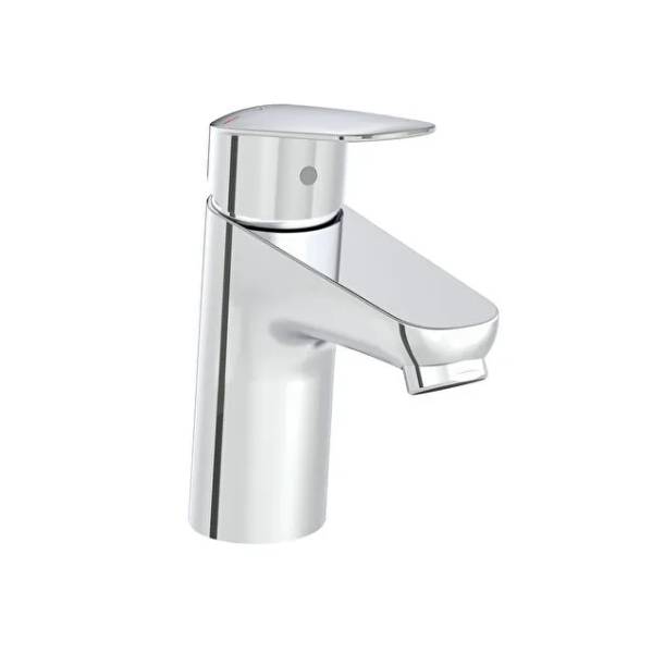 A42923VUK- Flow Round compact basin mixer, Chrome - Mixer Tap