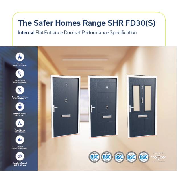 The Safer Homes SHR FD30(S) Range Internal Flat Entrance Performance Specification