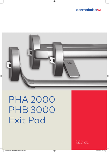 PHA 2000, PHA 3000 Exit PAd