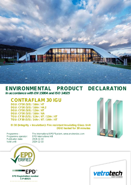 Contraflam 30 IGU EPD