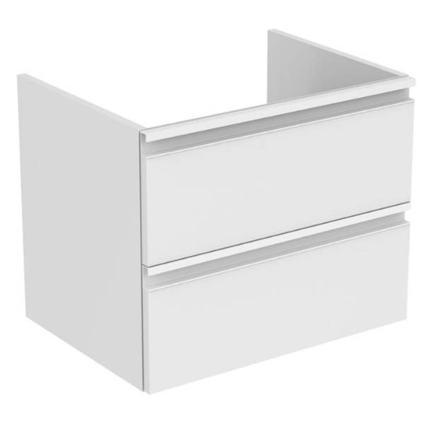 Tesi 60 cm Wall Hung Vanity Unit with Two Drawers