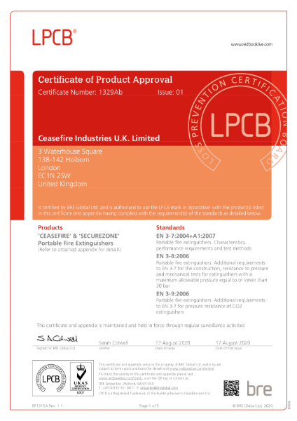 C1329Ab-01 Ceasefire Industries UK