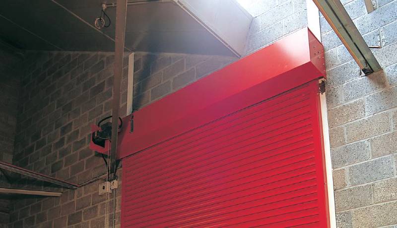 DBF75 Industrial Fire Roller Shutter - Fire Rated Roller shutter