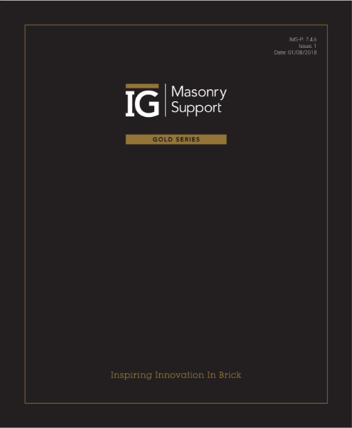IG Masonry Support Gold Series Volume 1