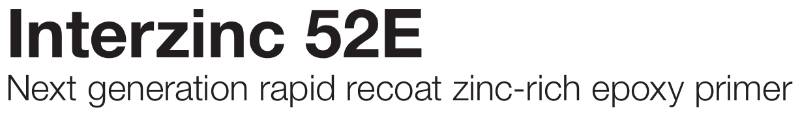 Interzinc® 52E - Epoxy Zinc-Rich Primer