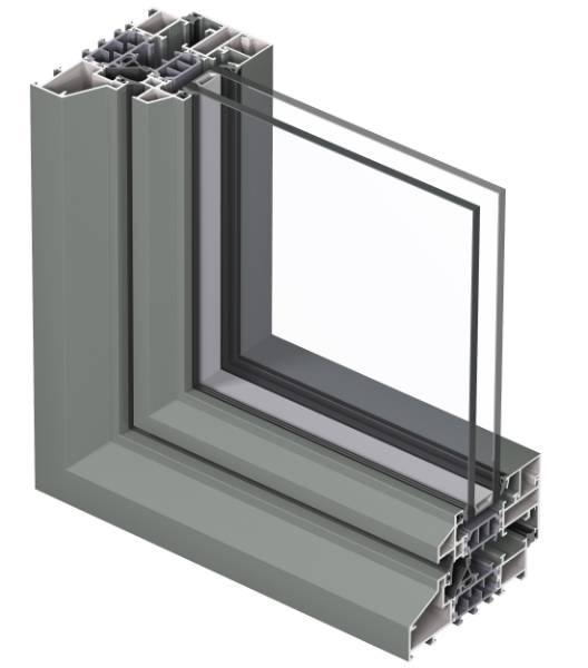 Aluminium Slimline 38 windows - Aluminum Windows