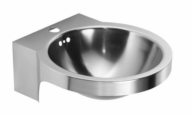 V214 Wall Hung Wash Basin - Stainless Steel