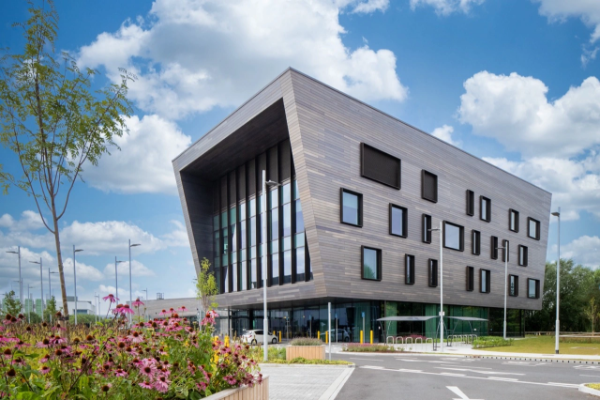 Rainscreen Cladding facade for Microsoft Central Administration Building, Dublin