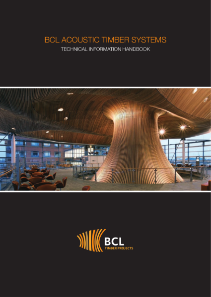 BCL Acoustic Timber Systems Handbook
