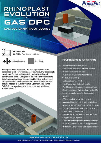 Rhinoplast GAS DPC datasheet