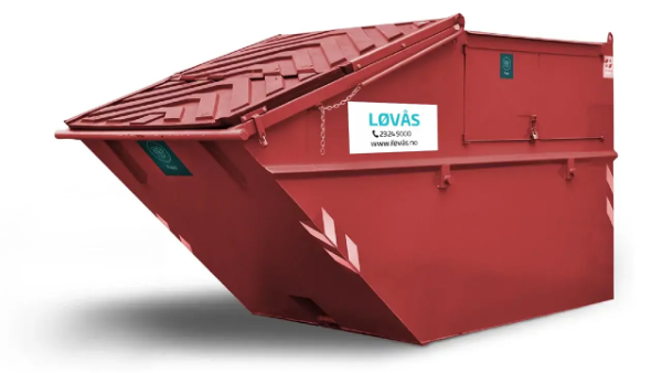  Containerutleie - Lukket Liftcontainer 8-10 m³