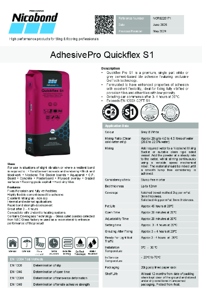 Nicobond Quickflex Pro S1