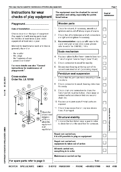 W6.10100En-EN - Cross Scales Maintenance