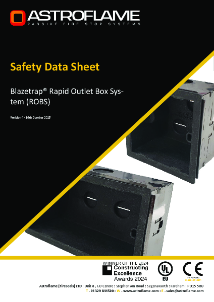 Blazetrap® Rapid Outlet Box System (ROBS) - (SDS)
