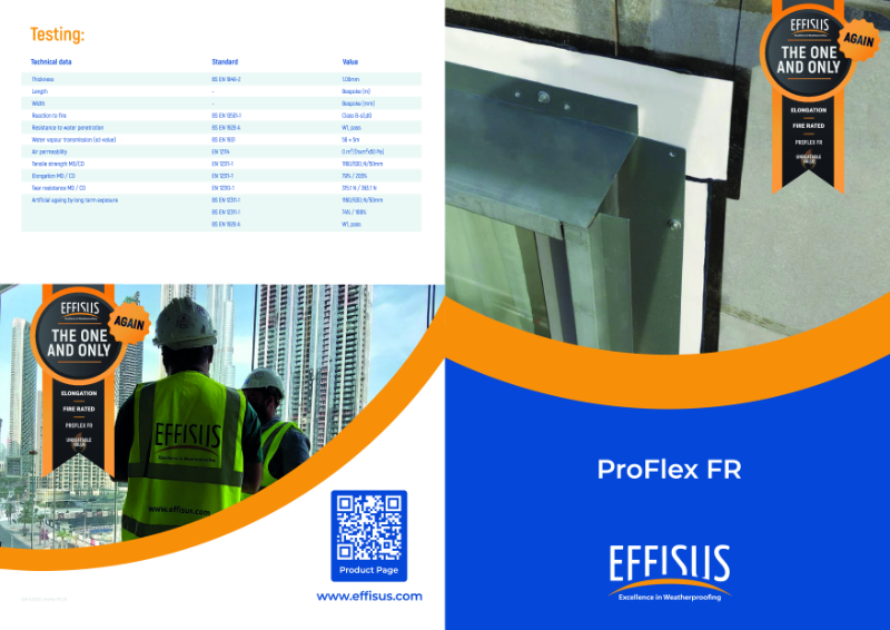 Effisus ProFlex FR Product Brochure