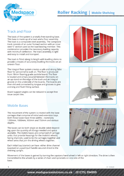 Roller Racking | Mobile Shelving