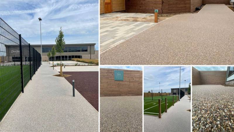 Transforming Outdoor Spaces: A David Lloyd Resin Bound Paving Project