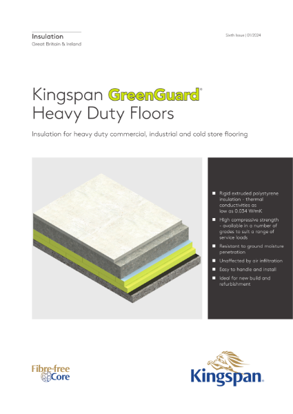 Kingspan GreenGuard Heavy Duty Floors - 01/24