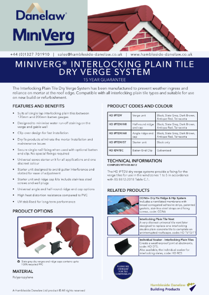 HD_MiniVerg_DatasheetVs3_Oct24