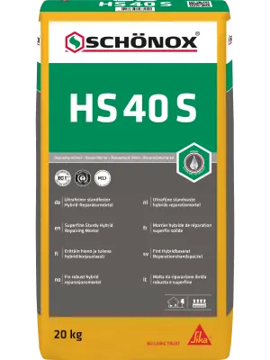  Seinätasoitteet - SCHÖNOX HS 40S