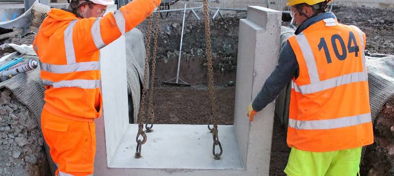 Utility troughs & lids, Walsall, Ibstock's Atlas factory