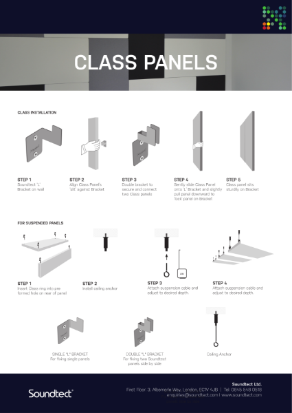 CLASS PANELS INSTALLATION