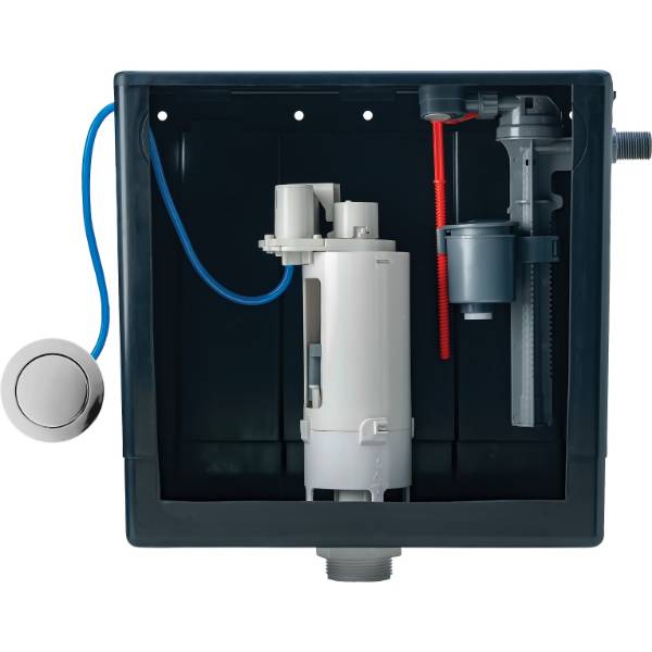 PNEU COMPACT 1.5" SF SIIO INC 50MM KARA BUTTON AG - Concealed Cistern