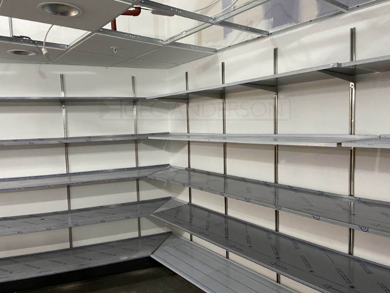 GEC Anderson V90 Shelving System In Property Store Room